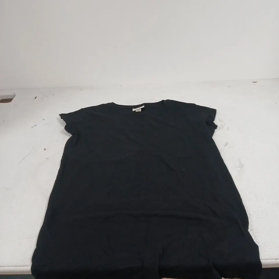 BON PRIX BLACK LONG BOXY TUNIC SIZE SMALL