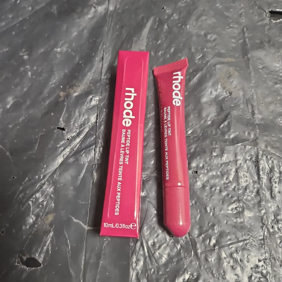 RHODE PEPTIDE LIP TINT IN RASPBERRY JELLY - 10ML, BOXED