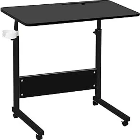 BOXED GRANDMA SHARK 80 × 40 CM LAPTOP TABLE - BLACK (1 BOX)