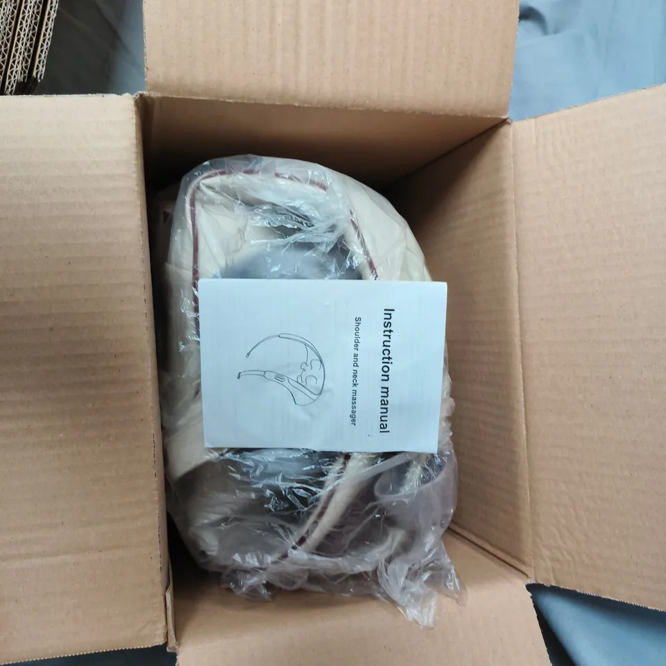 SHOULDER AND NECK MASSAGER – BOXED WITH INSTRUCTION MANUAL