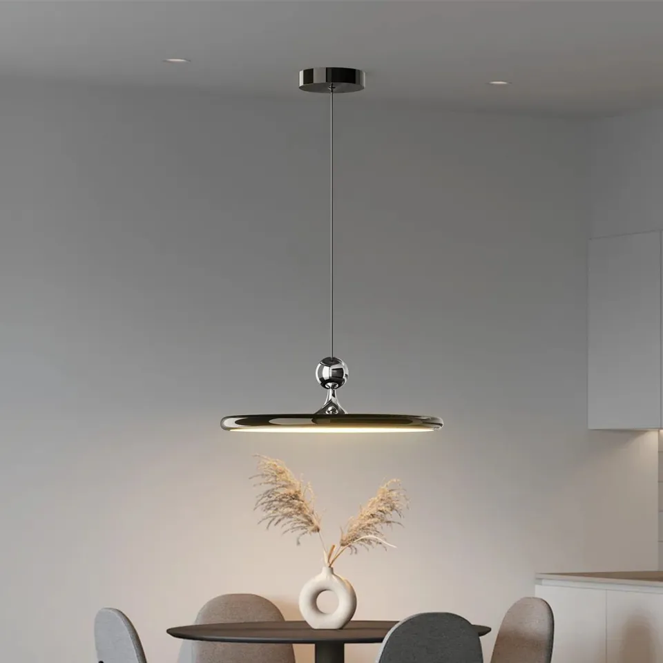 BOXED LEMA 1 - LIGHT SINGLE ROUND DIMMABLE PENDANT 