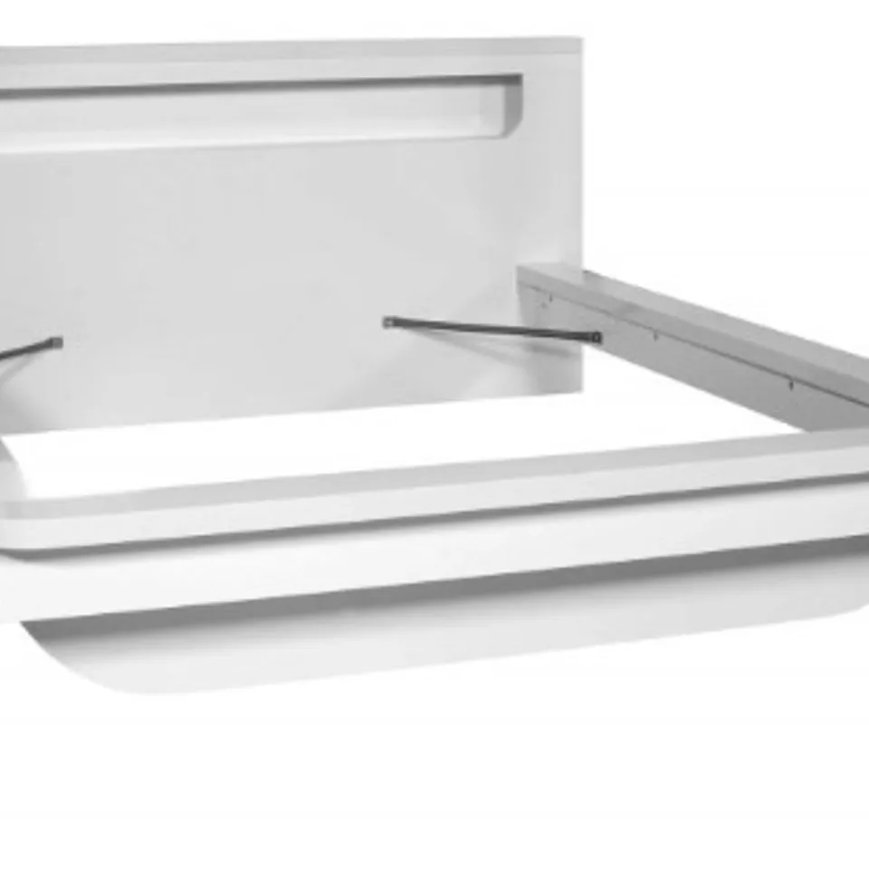 BOXED OPUS 36 JEU PANS WHITE WOODEN BED FRAME 160X200 (3 BOXES)