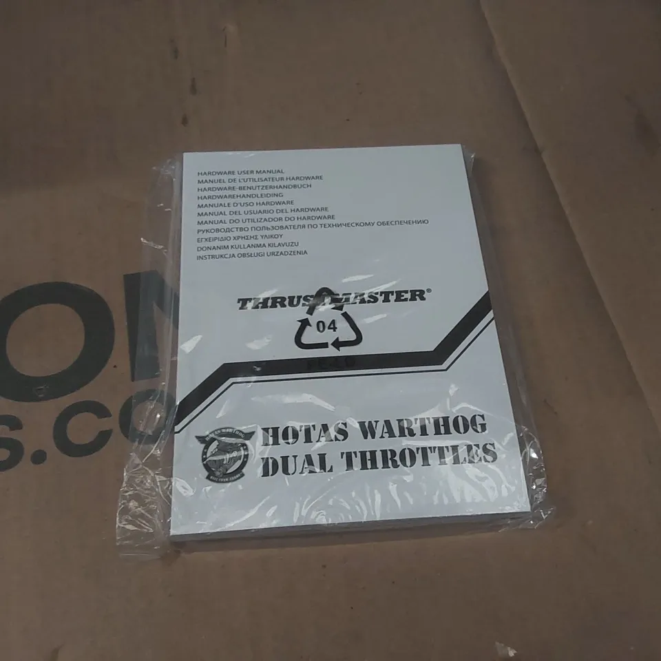 BOXED THRUSTMASTER U.S. AIR FORCE HOTAS WARTHOG DUAL THROTTLES