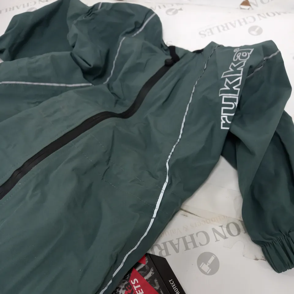DOG COAT PROTECT OVERALL OLIVE – SIZE : 55