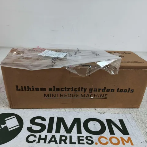 LITHIUM-POWERED MINI HEDGE MACHINE – BOXED GARDEN TOOL (MINI HEDGE MACHINE)