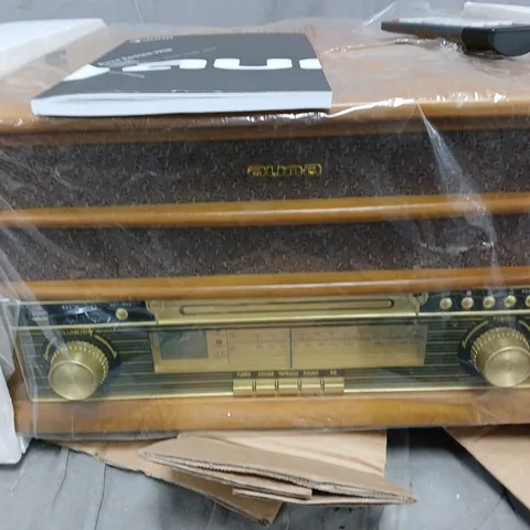 AUNA BELLE EPOQUE 1908 VINTAGE CABINET RADIO WITH REMOTE