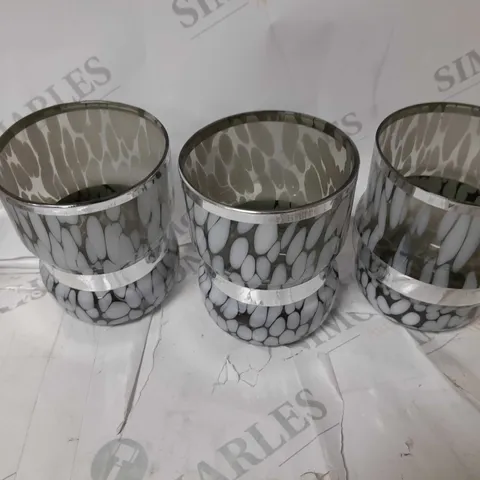 SET OF 3 SILVER CUPS