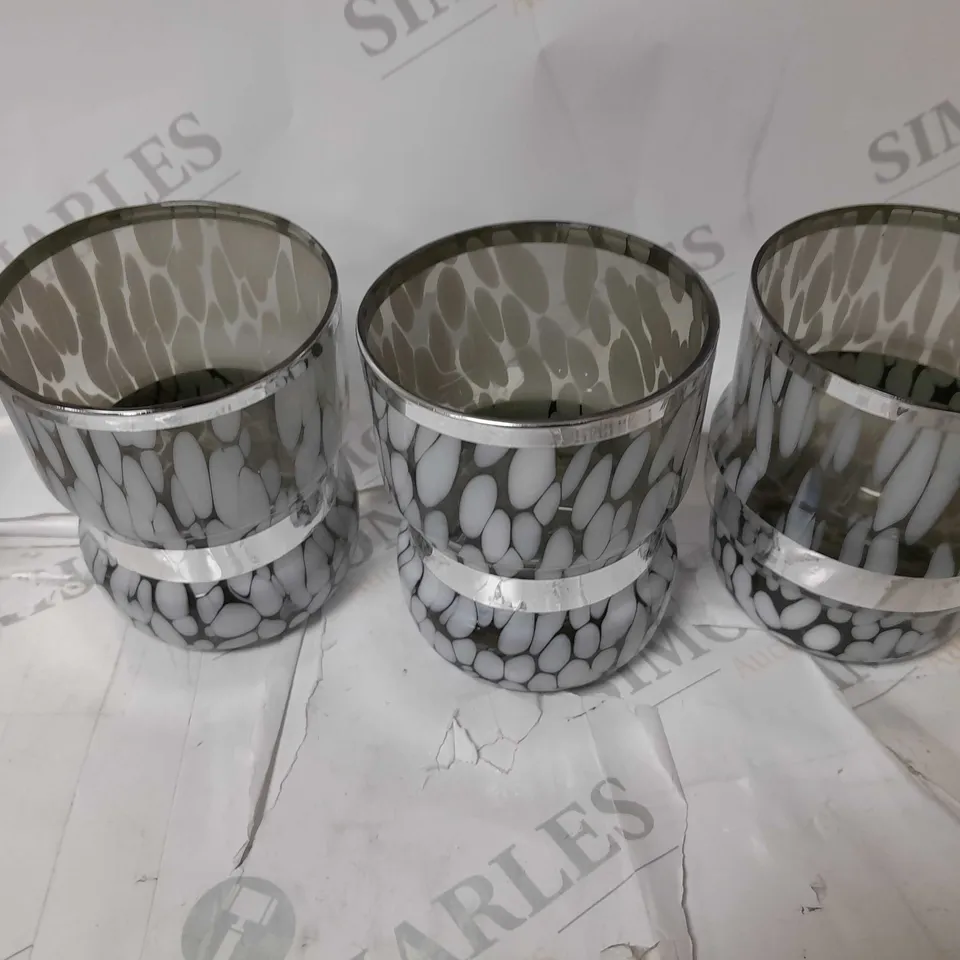 SET OF 3 SILVER CUPS