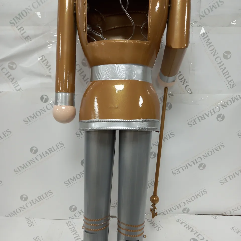 INLIT GIANT NUTCRACKER GOLD/SILVER - COLLECTION ONLY  RRP £129.99