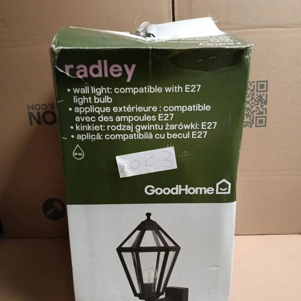 GOOD HOME RADLEY WALL LIGHT