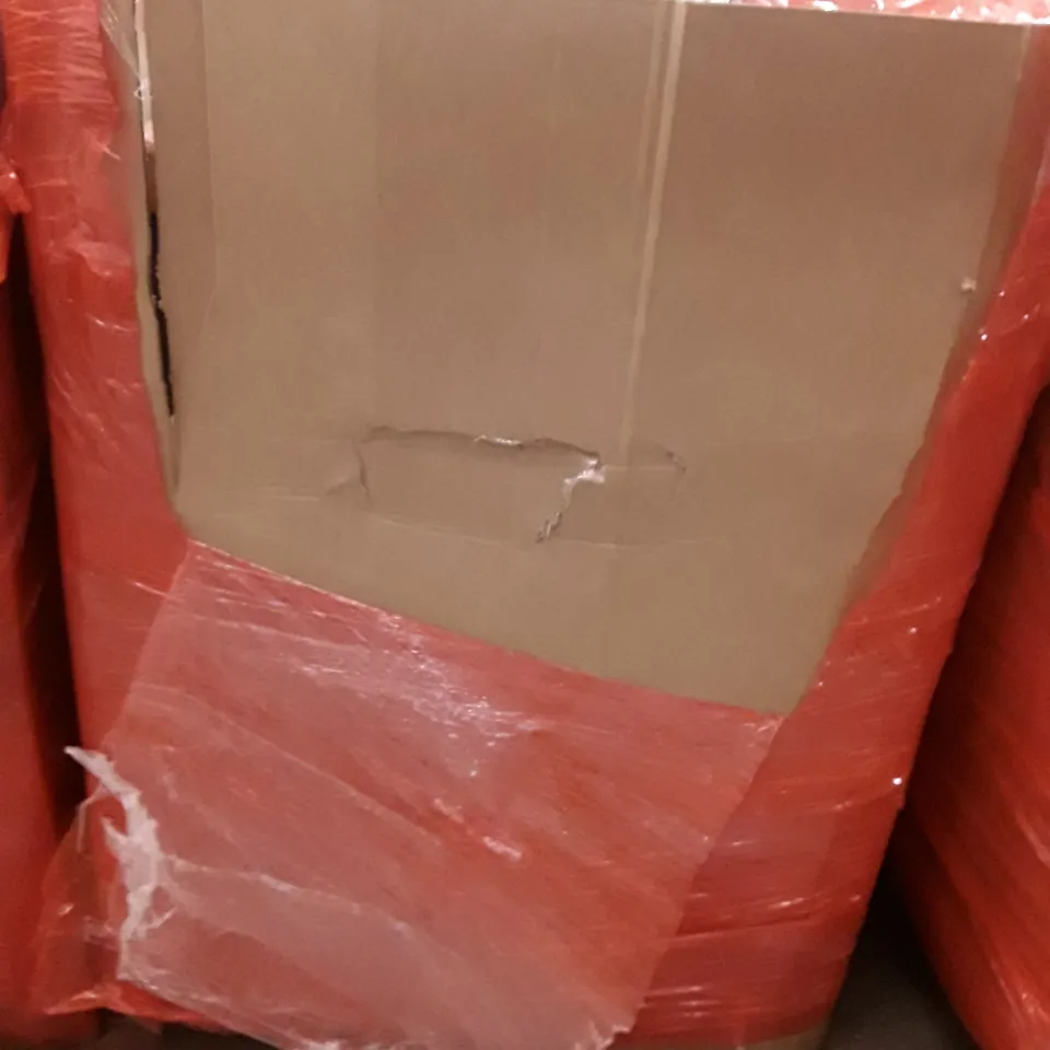 PALLET OF ASSORTED HOUSEHOLD GOODS AND PRODUCTS TO INCLUDE; PRO BREEZE FANS, DRAWERS, COOLER, BOXED FURNITURE ETC