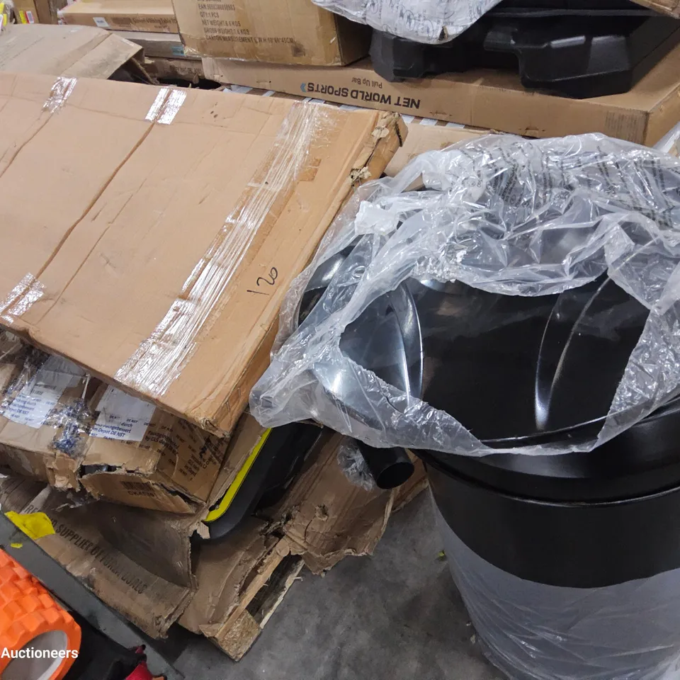 PALLET OF ASSORTED BOXED SPORTS EQUIPMENT & PARTS