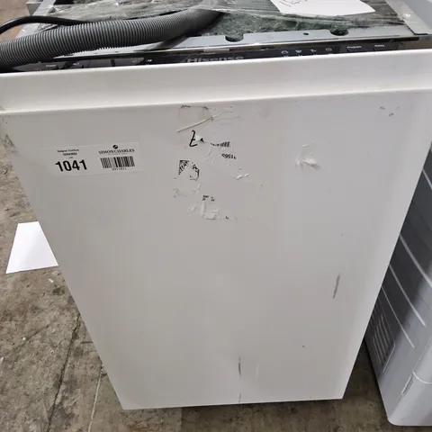 HISENSE HV520E40UK SLIMLINE FULLY INTEGRATED DISHWASHER