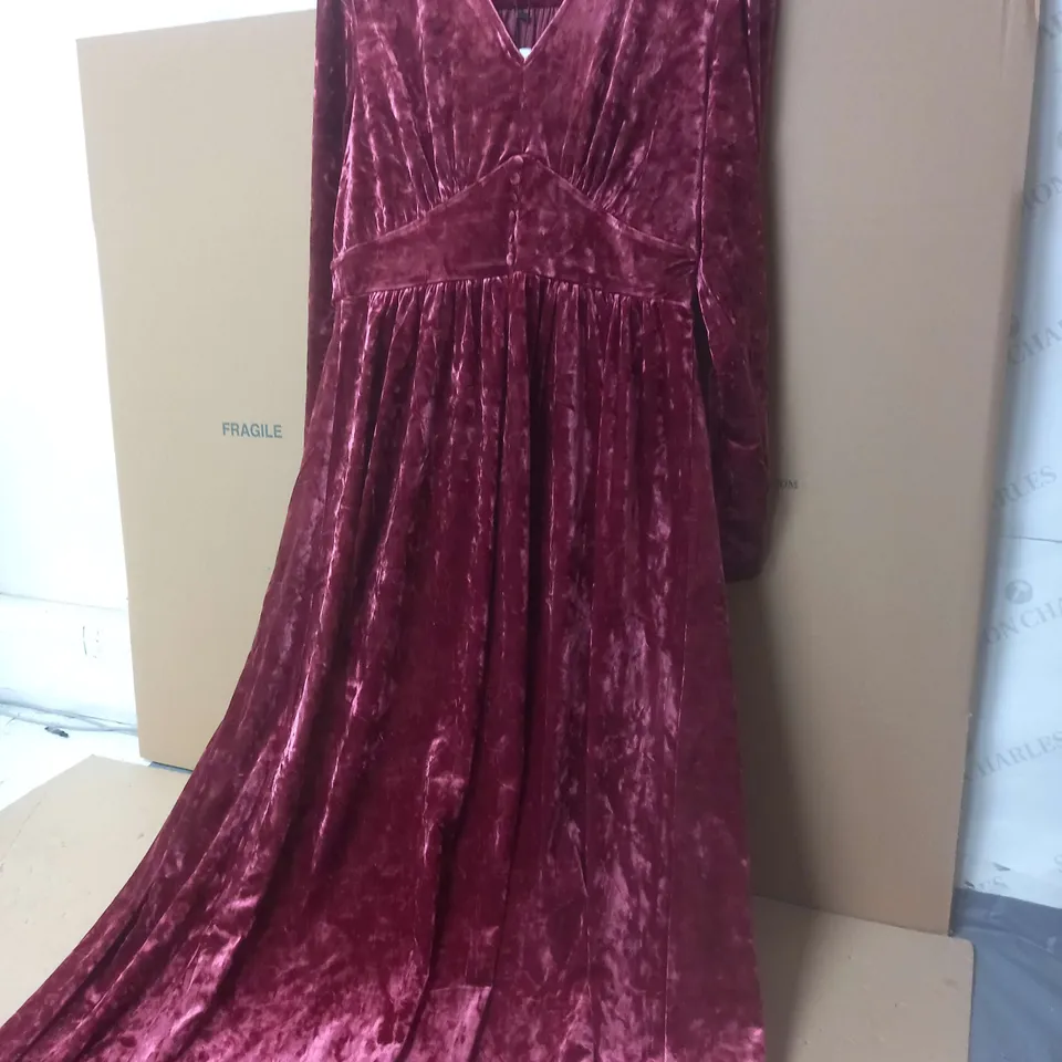 MONSOON PINK DRESS SIZE 16