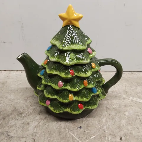 BOXED MR NOST TREE TEAPOT