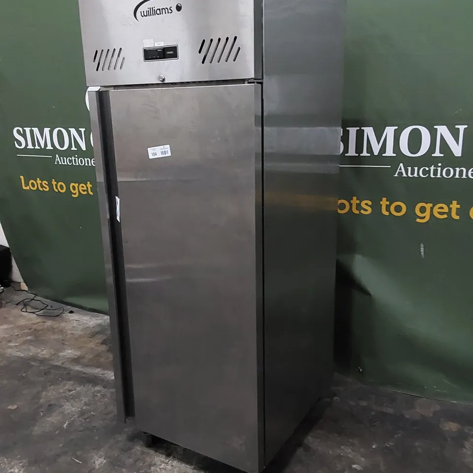 WILLIAMS HJ1SA R290 R1 SINGLE DOOR COMMERCIAL REFRIGERATOR 