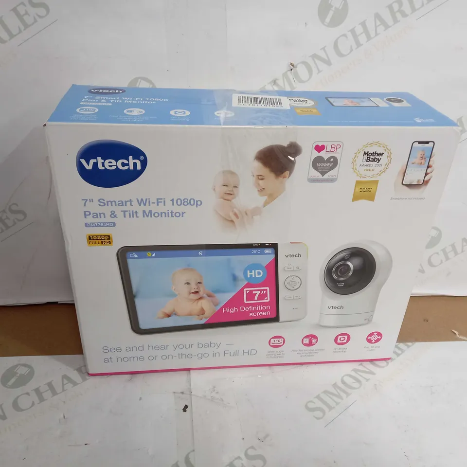 VTECH 7" SMART WI-FI 1080P PAN AND TILT MONITOR 