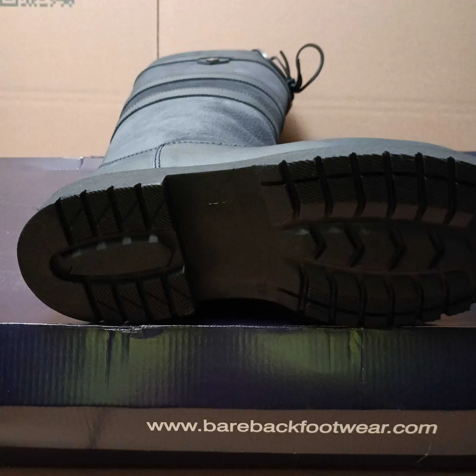 BAREBACK DAKOTA WATERPROOF COUNTRY BOOTS – BLUE, WOMEN'S UK5 (EU38)