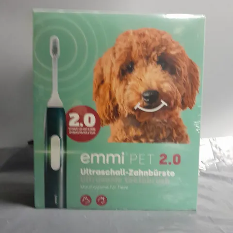 SEALED EMMI PET 2.0 ULTRASONIC TOOTH BRUSH