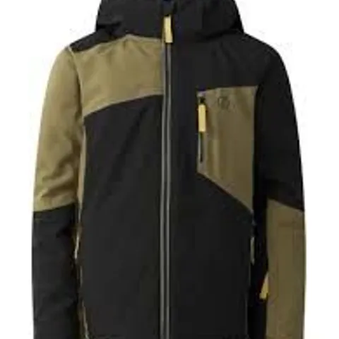 BRAND NEW DARE2BE RIPPER JACKET IN MARTINI OLIVE & BLACK - 9/10 YEAR