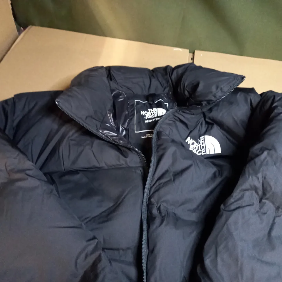 NORTH FACE BLACK PUFFER CHILDRENS JACKET - L 