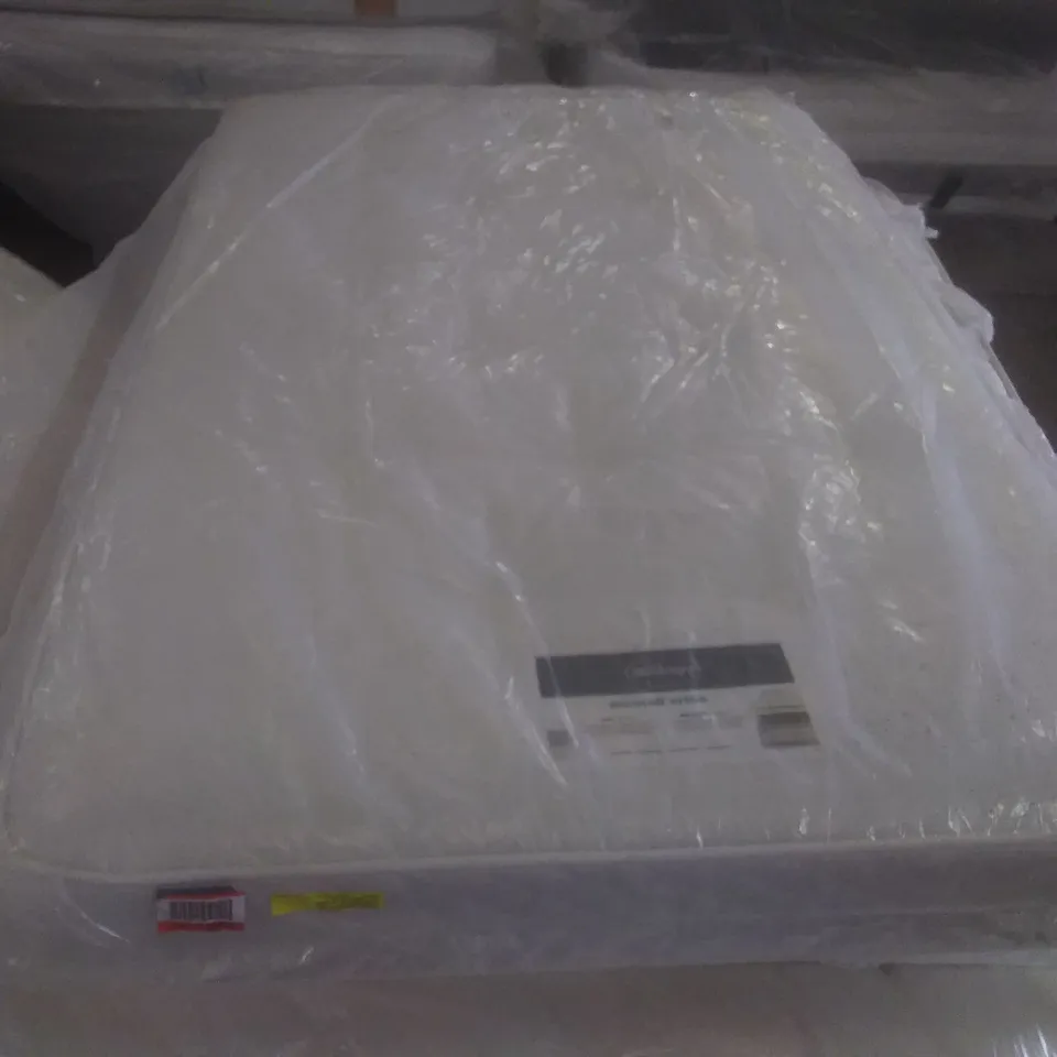 QUALITY BAGGED 4' SMALL DOUBLE SILENTNIGHT MIRACOIL ORTHO DOUBLE SIDED MATTRESS 