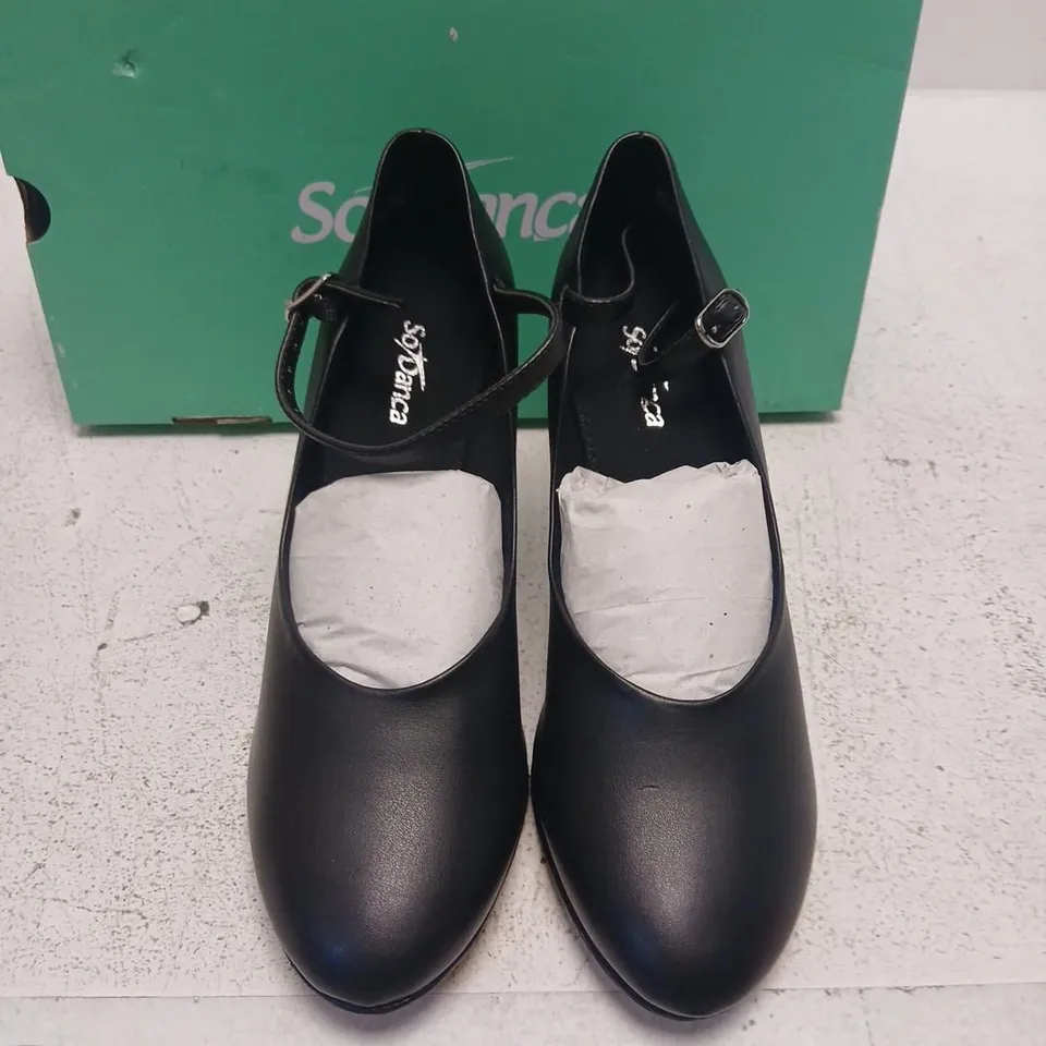 SO DANCA BLACK WOMEN'S DANCE SHOES UK 6 (EU 39) – BOXED
