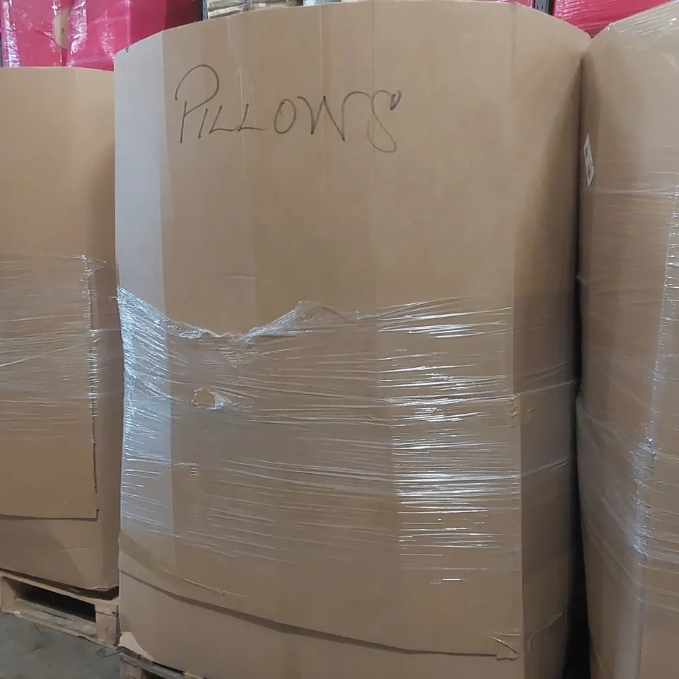 PALLET TO CONTAIN A LARGE ASSORTMENT OF PILLOWS, CUSHIONS AND RELATED PRODUCTS 