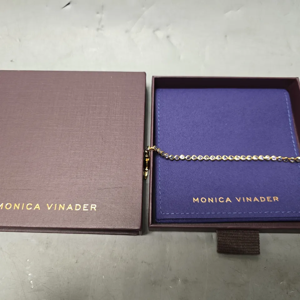 BOXED MONICA VINADER GOLDEN BRACELET 