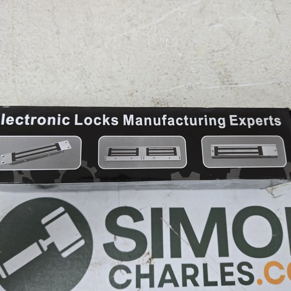 BOXED ELECTRONIC LOCKS PACKAGING – 'ELECTRONIC LOCKS MANUFACTURING EXPERTS' BRANDING
