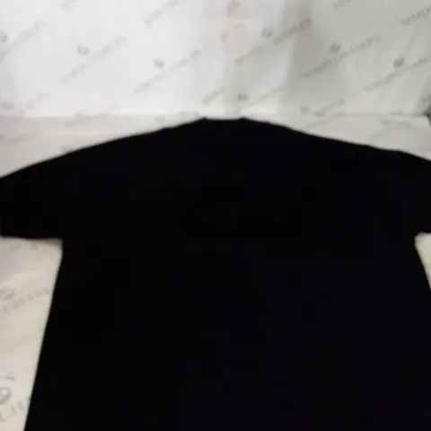 ESSENTIALS BLACK TEE SIZE S 