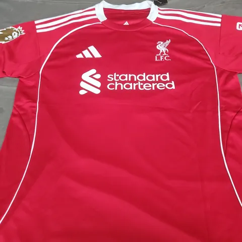 LIVERPOOL FC HOME SHIRT β MOHAMED SALAH 11 - SIZE XL