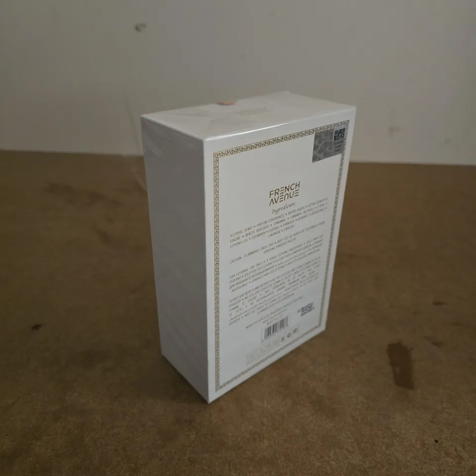 BOXED AND SEALED FRENCH AVENUE ESSENCE DE BLANC 100ML EDP BY FA PARIS 