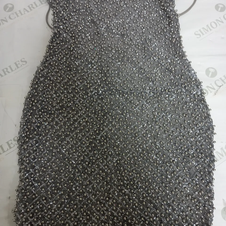 BOXED OH POLLY STRECH BALL DRESS - UK 8