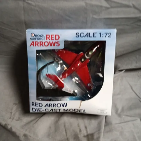 RED ARROWS DIE-CAST MODEL AIRCRAFT – SCALE 1:72, BOXED