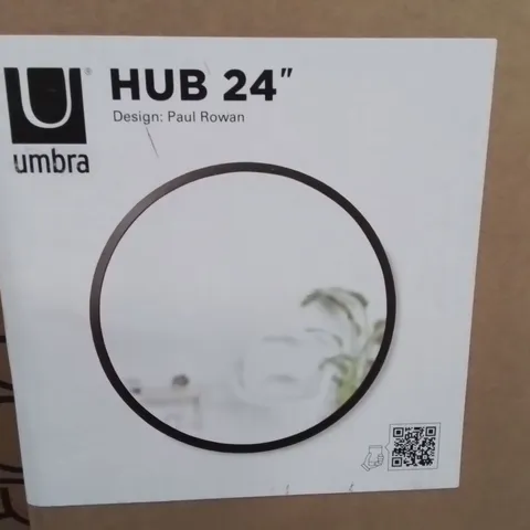 BRAND NEW UMBRA HUBBA ROUND MIRROR 24"