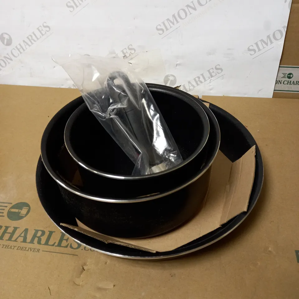 TEFAL INGENIO ESSENTIAL NON STICK INTERIOR COOKWARE SET 