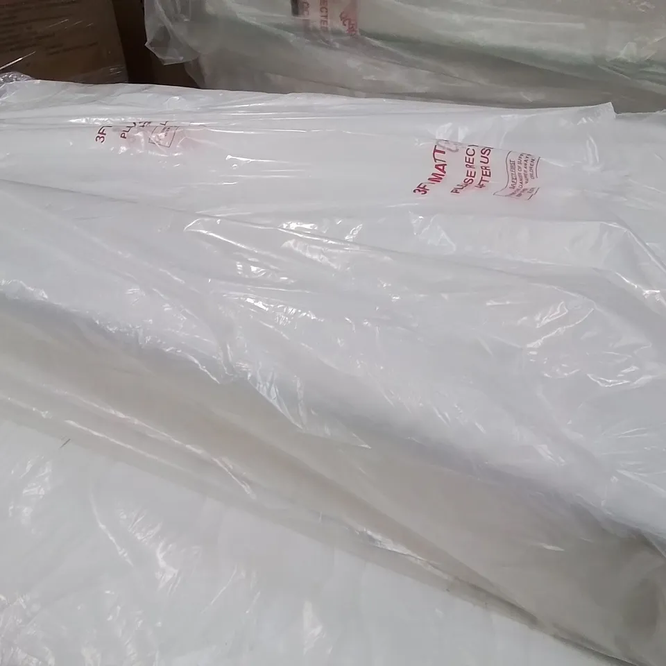 QUALITY BAGGED AERNE MEMORY FOAM SINGLE MATTRESS 
