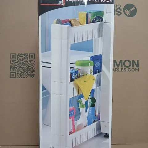 JUST ESSENTIALS HQ 3-TIER SLIPPER RACK IN WHITE