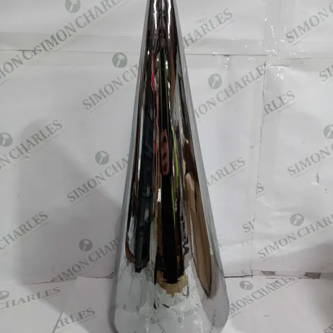 KELLY HOPPEN EXTRA LARGE INDOOR OUTDOOR PRELIT GLASS DECOR - CONE