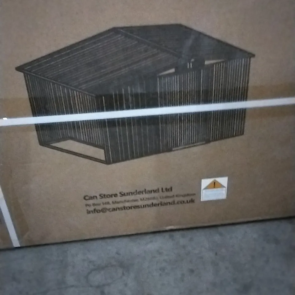 BOXED GARDEN SHED // COLOUR: ANTHRACITE (1 BOX)