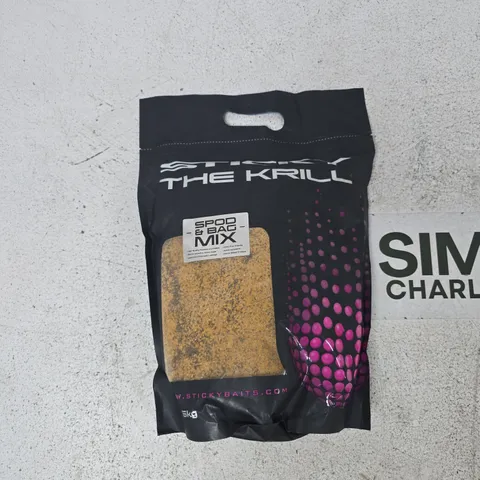 STICKY THE KRILL SPOD & BAG MIX 2.5KG FISHING BAIT