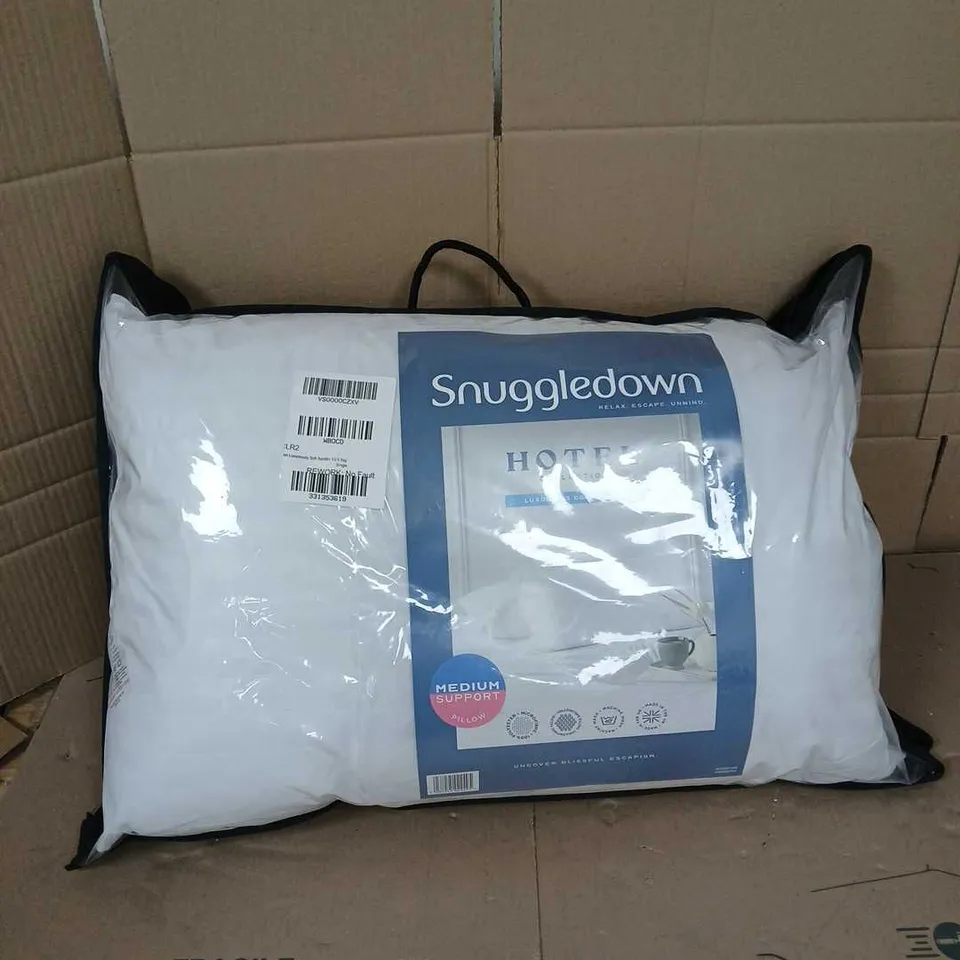 SNUGGLEDOWN HOTEL COLLECTION MEDIUM SUPPORT PILLOW 13.5 TOG