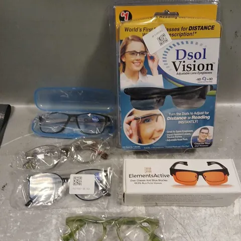 APPROXIMATELY 25 ASSORTED PRESCRIPTION & NON PRESCRIPTION GLASSES/SUNGLASSES IN VARIOUS DESIGN 