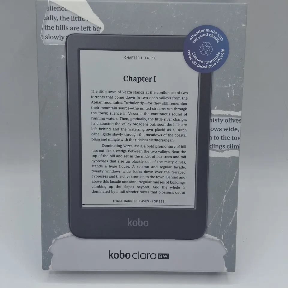 SEALED KOBO CLARA BW E-READER