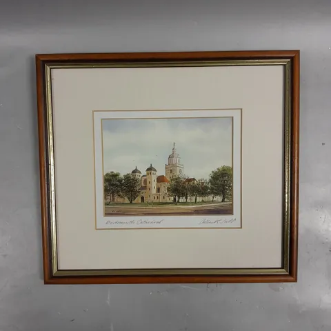 PORTSMOUTH PRINTS PORTSMOUTH CATHEDRAL FRAMED ART PRINT