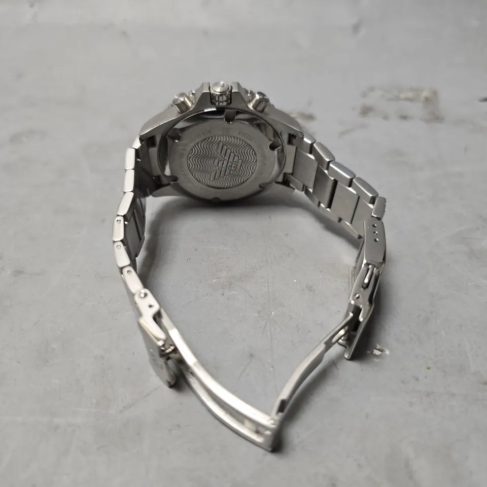 EMPORIO ARMANI 100 METER BLACK DAIL WATCH