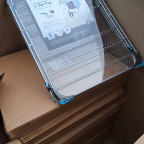 PALLET CONTAINING ASSORTED HOUSEHOLD ITEMS AND 16 SEALED MINKY 3-TIER AIRERS