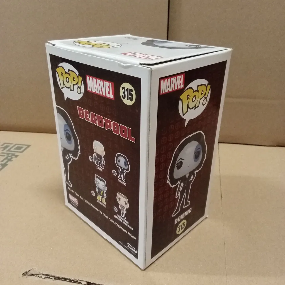 BOXED FUNKO POP DEADPOOL 315 DOMINO 