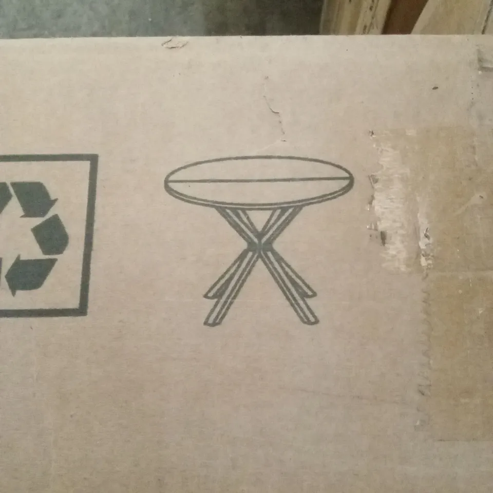 BOXED DINING TABLE (1 BOX)